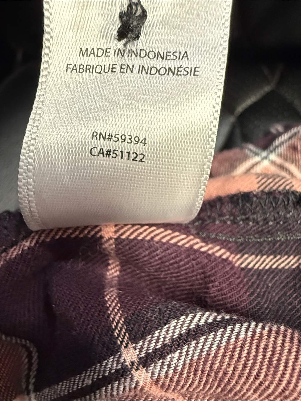 beachlunchlounge Pink and Black Plaid Bell-Sleeve Button-Down Shirt - Picture 11 of 11